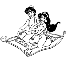 Jasmine And Aladdin Together