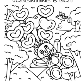Valentines Day Printable For Children Image