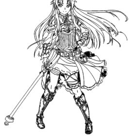 asuna sword art online alicization