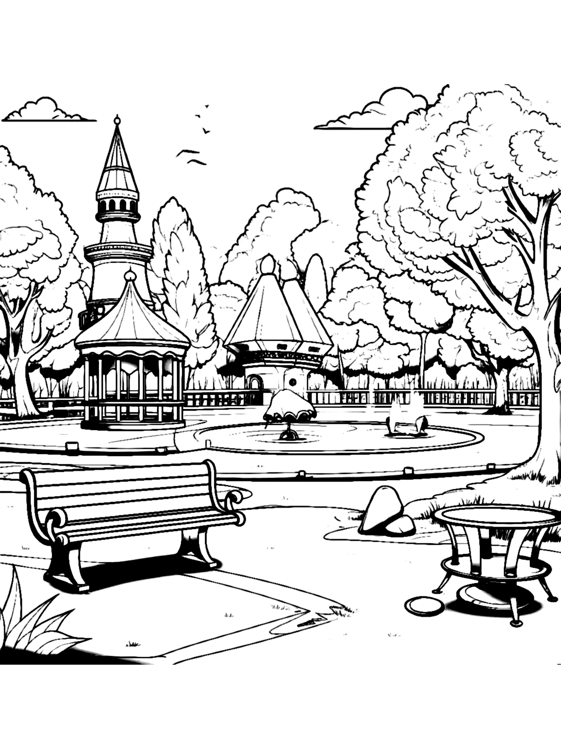 a troll in central park coloring pages pdfs ready for download