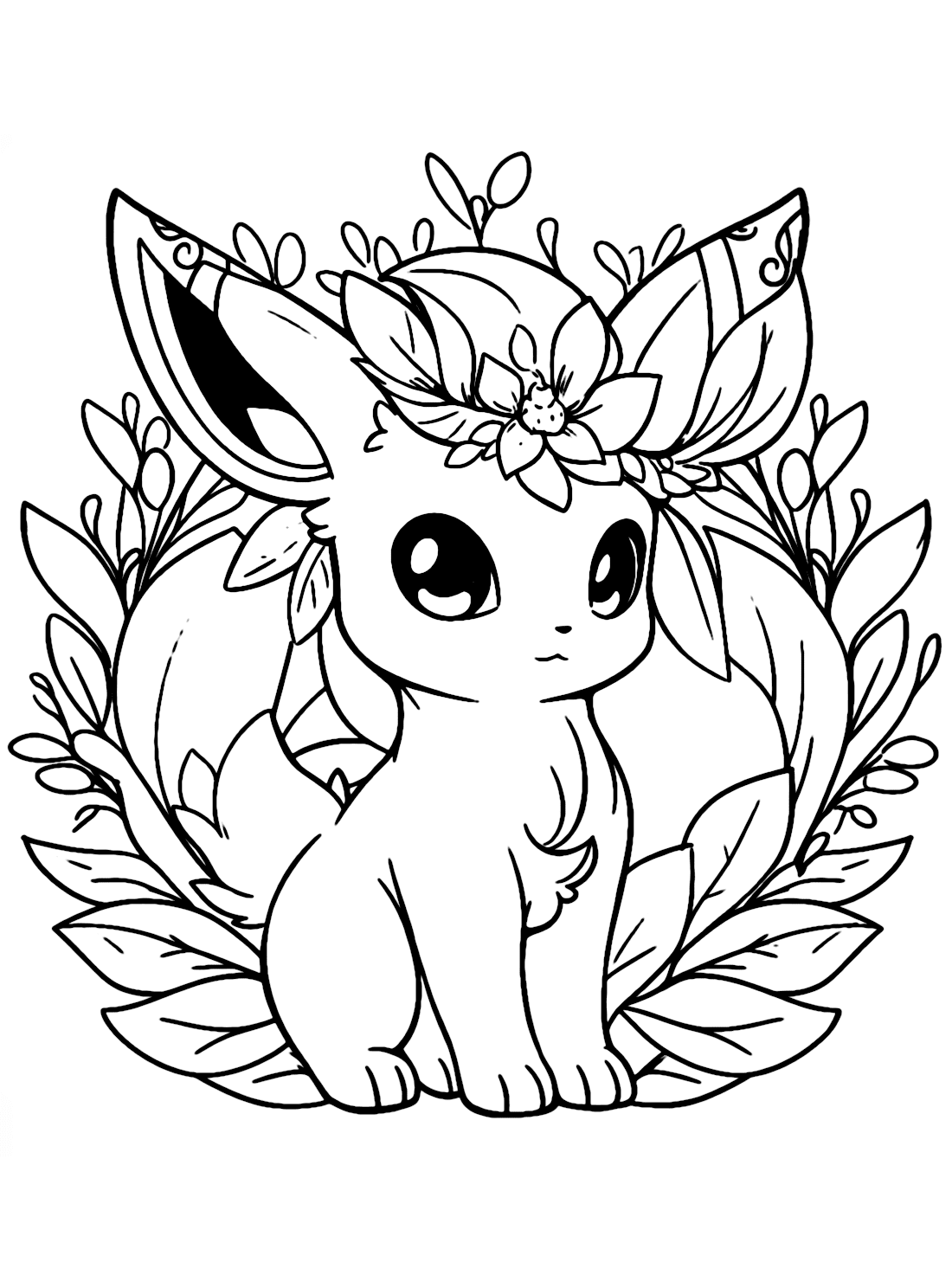 10 Creative Leafeon Coloring Pages to Unleash Your Inner Artist