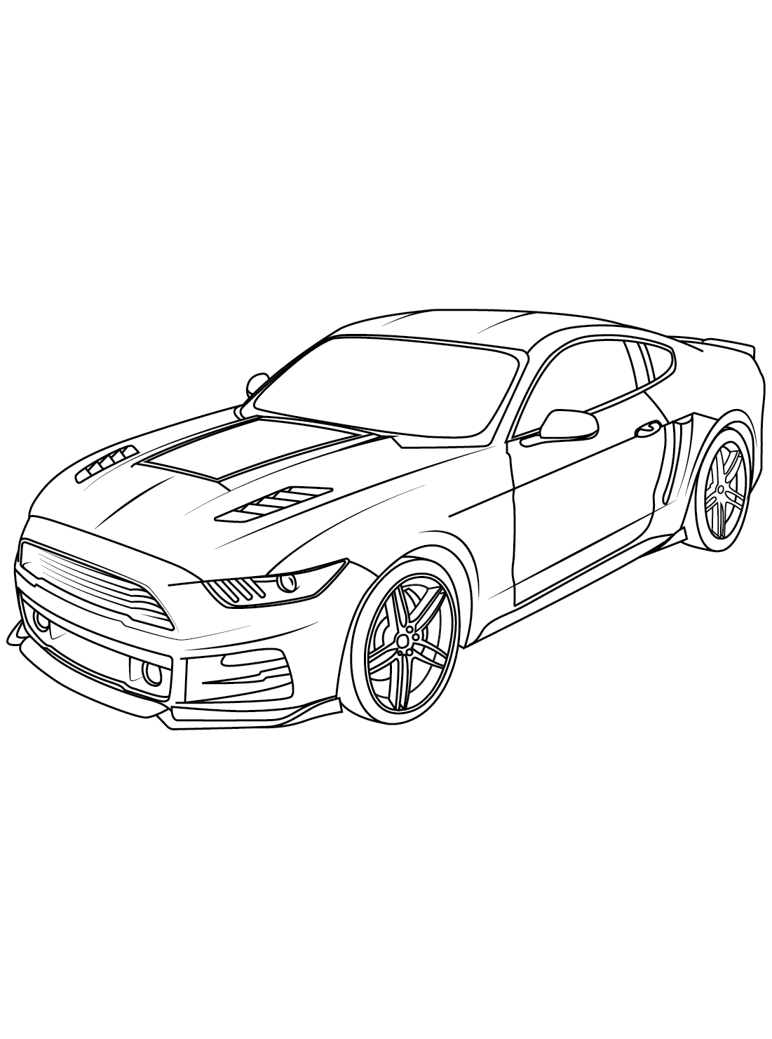 Car Coloring Pages Free Online For Kids