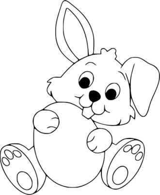 How To Draw an Easter Bunny