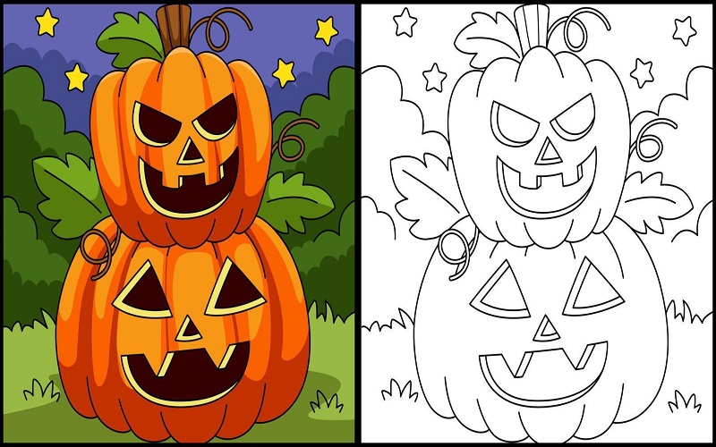 Pumpkin Images Drawing